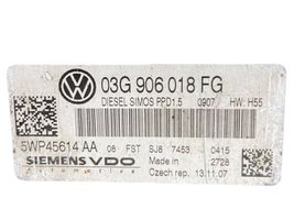 Volkswagen PASSAT B6 Moottorin ohjainlaite/moduuli 03G906018FG