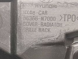 Hyundai i30 Grille calandre supérieure de pare-chocs avant 86366N7000