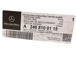 Mercedes-Benz B W246 W242 Muovisen sivupeilin kotelo A2468100115