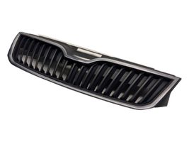 Skoda Rapid (NH) Grille calandre supérieure de pare-chocs avant 5JA853668