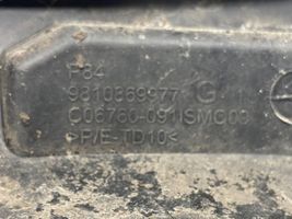 Peugeot 3008 II Kampinė priekinio bamperio dalis 9810869977
