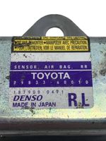 Toyota Land Cruiser (J120) Sensore d’urto/d'impatto apertura airbag 8983360010