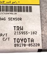 Toyota Avensis T250 Turvatyynyn ohjainlaite/moduuli 215955102