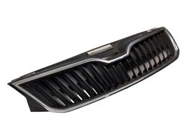 Skoda Rapid (NH) Grille calandre supérieure de pare-chocs avant 5JA853668