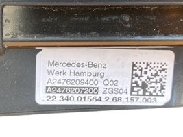 Mercedes-Benz B W247 Viršutinė dalis radiatorių panelės (televizoriaus) A2476207200