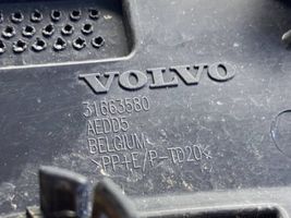 Volvo V60 Uchwyt / Mocowanie zderzaka przedniego 31663580