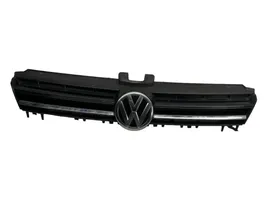 Volkswagen Golf VII Front bumper upper radiator grill 5G0853655A