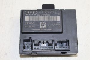 Audi A6 S6 C6 4F Unidad de control/módulo de la puerta 4F0959794
