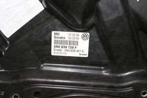 Volkswagen Tiguan Meccanismo di sollevamento del finestrino posteriore senza motorino 5N0839729F