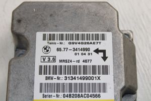 BMW X3 E83 Oro pagalvių valdymo blokas 3414990