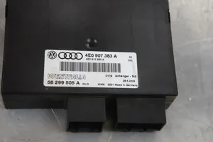 Audi A6 S6 C6 4F Module de contrôle crochet de remorque 4E0907383A