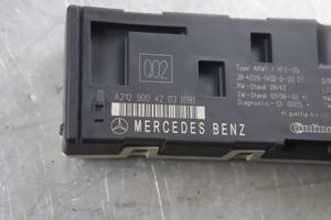 Mercedes-Benz E W212 Unité de commande / module de hayon A2129004203