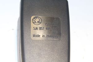 Skoda Rapid (NH) Boucle de ceinture de sécurité arrière centrale 5JA857488