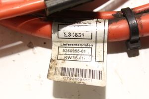 BMW X1 E84 Câble de batterie positif 9260955