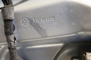 Volkswagen PASSAT B5 Regulador de puerta trasera con motor 3B9839755