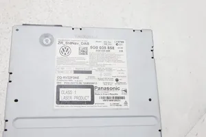 Volkswagen Golf VII Navigācijas (GPS) sistēmas CD/DVD lasītājs 5G0035858