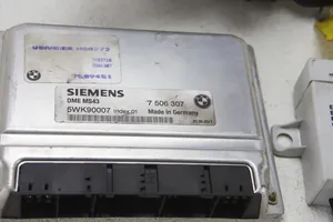 BMW X5 E53 Kit centralina motore ECU e serratura 7506307