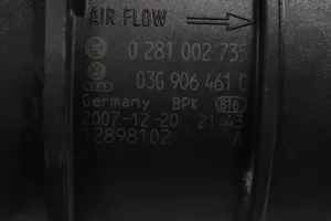 Volkswagen Tiguan Измеритель потока воздуха 03G906461C