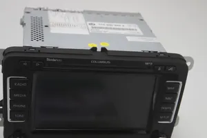 Skoda Octavia Mk2 (1Z) Unité principale radio / CD / DVD / GPS 3T0035680A