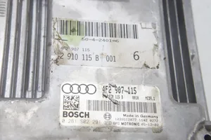 Audi A6 S6 C6 4F Centralina/modulo del motore 4F2907115