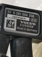Volvo V40 Cross country Sensore di pressione dei gas di scarico 31293659