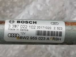 Audi A4 S4 B9 Mechanizm i silniczek wycieraczek szyby przedniej / czołowej 8W2955023A