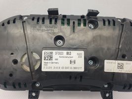 Seat Leon (5F) Tachimetro (quadro strumenti) A2C837454000565946