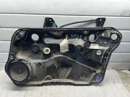 Volkswagen Golf IV Regulador de puerta trasera con motor 1J4837756F