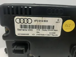 Audi A6 S6 C6 4F Monitor / wyświetlacz / ekran 4F0919603