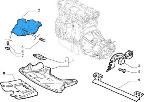 Fiat Bravo - Brava Protezione inferiore 7768871