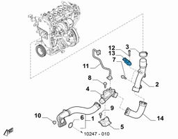 Fiat 124 Spider Ilmanpaineanturi 55219295