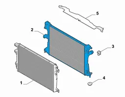 Fiat 500X Radiatore di raffreddamento 52084519