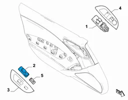 Fiat 124 Spider Interrupteur commade lève-vitre 6000615439