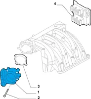 Alfa Romeo 159 Clapet d'étranglement 71741150