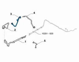 Alfa Romeo Stelvio Linea/tubo/manicotto combustibile 50573630
