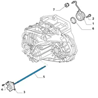 Fiat 500X Inna część skrzyni biegów 55269584