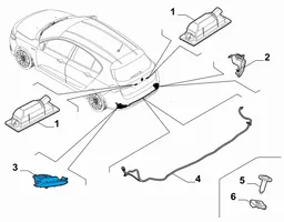 Fiat Tipo Światło przeciwmgielne tylne 52015968