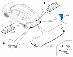 Fiat Tipo Światło przeciwmgielne tylne 52015967