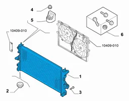 Fiat Ducato Радиатор охлаждающей жидкости 1382425080