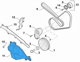 Alfa Romeo Stelvio Protección del cinturón 50052943