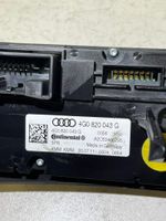 Audi A6 C7 Oro kondicionieriaus/ klimato/ pečiuko valdymo blokas (salone) 4G0820043G