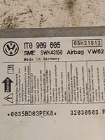 Volkswagen Touran I Turvatyynyn ohjainlaite/moduuli 1T0909605
