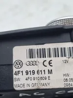 Audi A6 S6 C6 4F Pääyksikkö multimedian ohjaus 4F1919611M