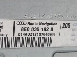 Audi A4 S4 B7 8E 8H Unidad delantera de radio/CD/DVD/GPS 8E0035192S