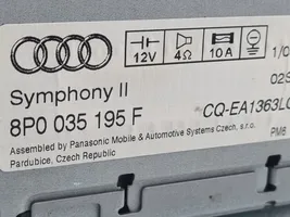 Audi A3 S3 8P Unità principale autoradio/CD/DVD/GPS 8P0035195F