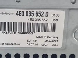 Audi A6 S6 C6 4F Radija/ CD/DVD grotuvas/ navigacija 4E0035652D