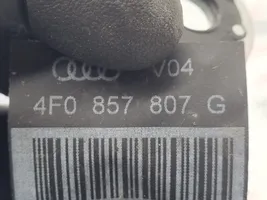 Audi A6 S6 C6 4F Pas bezpieczeństwa fotela tylnego środkowego 4F0857807G
