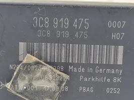 Volkswagen PASSAT CC Parking PDC control unit/module 3C8919475