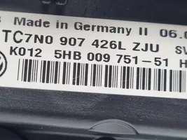 Volkswagen PASSAT CC Ilmastoinnin ohjainlaite 5HB009751