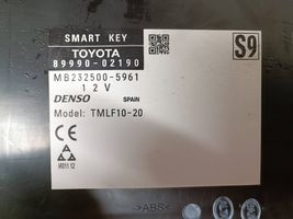 Toyota Auris E180 Centralina/modulo keyless go 8999002190